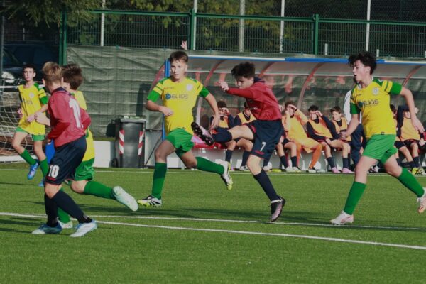 Giovanissimi Regionali U14: le immagini della sfida infrasettimanale a Stezzano