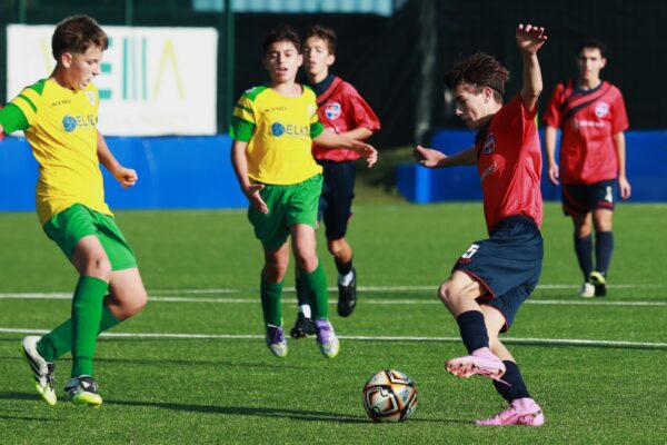 Giovanissimi Regionali U14: le immagini della sfida infrasettimanale a Stezzano