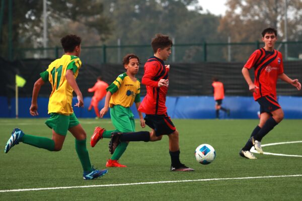 Giovanissimi Regionali U14: le immagini della sfida infrasettimanale a Stezzano