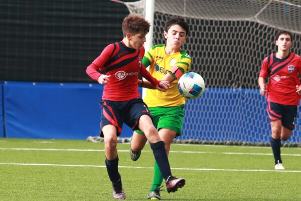 Giovanissimi Regionali U14: le immagini della sfida infrasettimanale a Stezzano