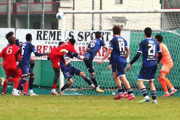 VCBG-Caldiero Terme (1-1): le immagini del pareggio allo scadere