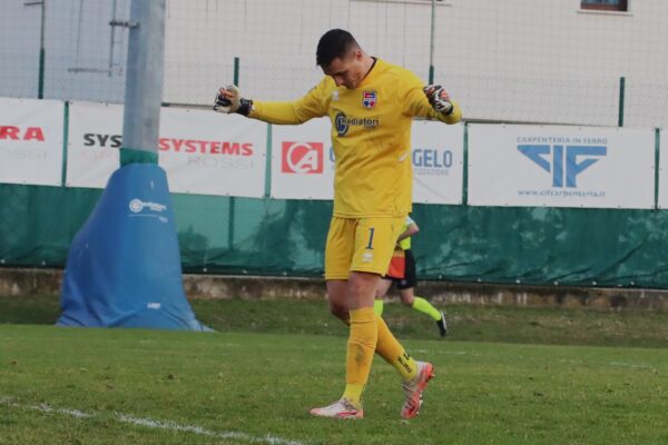 VCBG-Caldiero Terme (1-1): le immagini del pareggio allo scadere