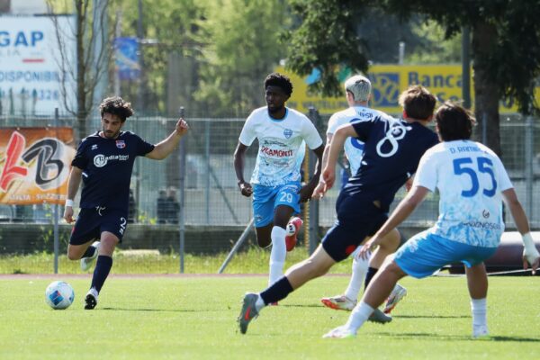 Nuova Sondrio-VCBG (0-0): le immagini della trasferta in Valtellina