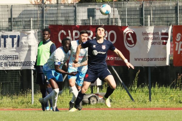 Nuova Sondrio-VCBG (0-0): le immagini della trasferta in Valtellina