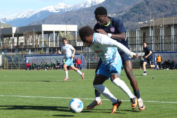 Nuova Sondrio-VCBG (0-0): le immagini della trasferta in Valtellina