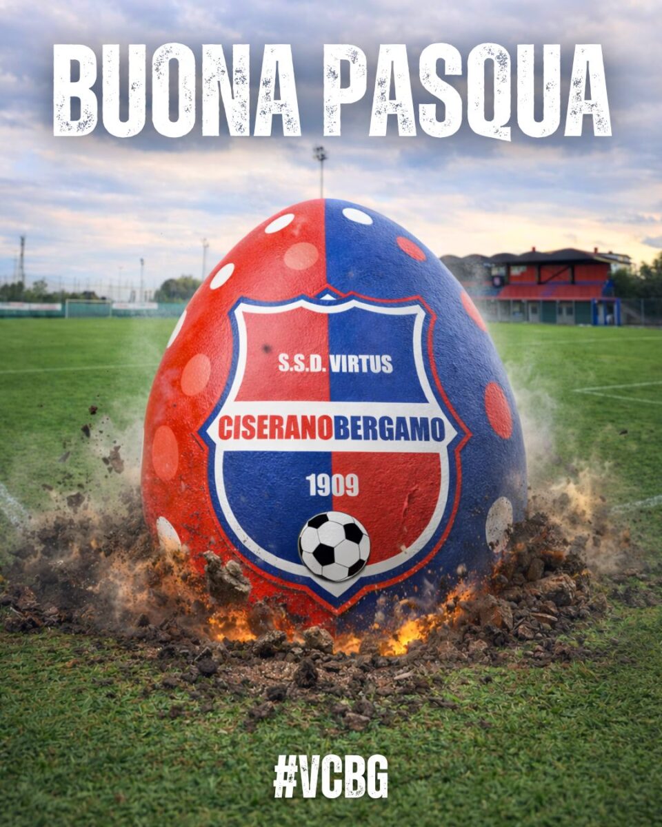 Buona Pasqua dalla Virtus Ciserano Bergamo
