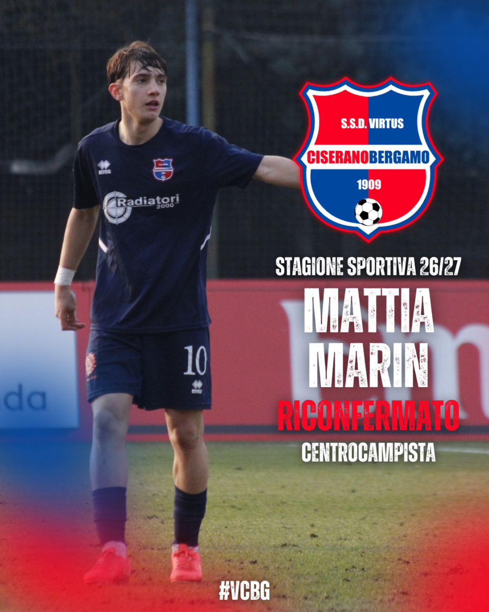 Altra preziosa riconferma in casa Virtus: Mattia Marin resta in rossoblù